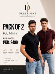 (PACK OF 2) POLO T-SHIRTS