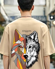 BROWN BEAST OVERSIZED GRAPHIC TEEZ