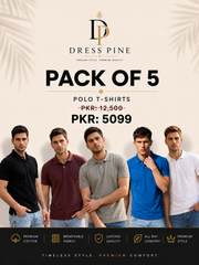 (PACK OF 5) POLO T-SHIRTS