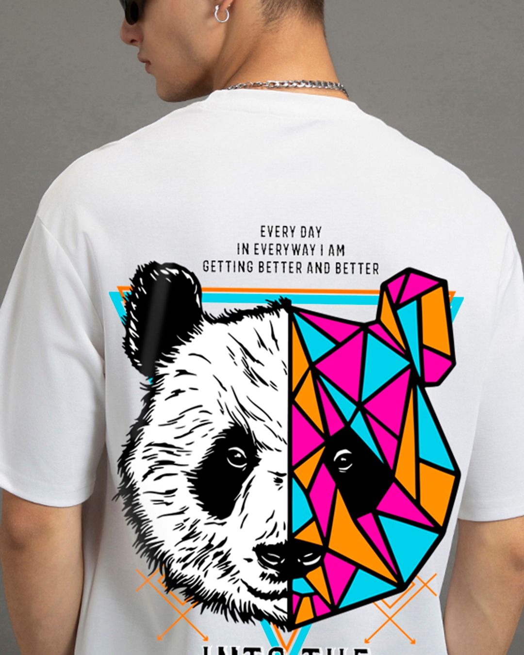 WHITE BETTER & BETTER OVERSIZED GRAPHIC TEEZ