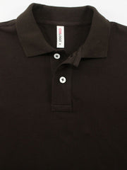 DARK BROWN POLO T-SHIRT (BASIC)