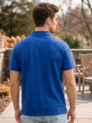NAVY BLUE POLO T-SHIRT (BASIC)