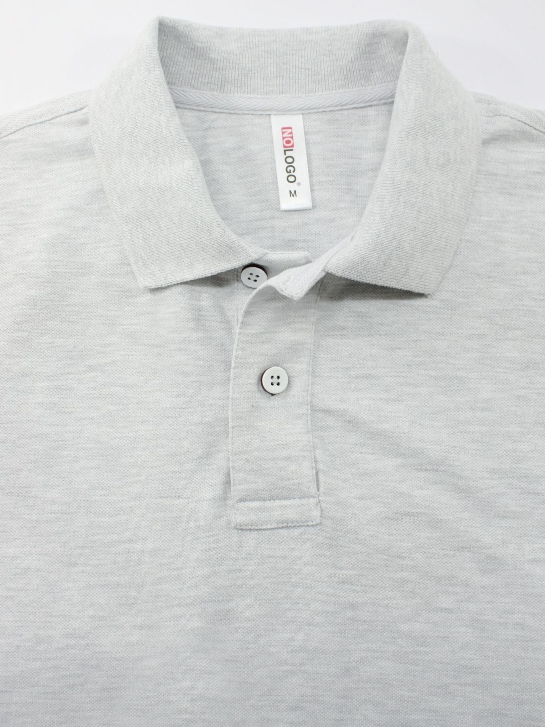 LIGHT GRAY POLO T-SHIRT (BASIC)