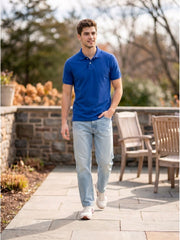 NAVY BLUE POLO T-SHIRT (BASIC)