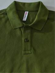 OLIVE GREEN POLO T-SHIRT (BASIC)