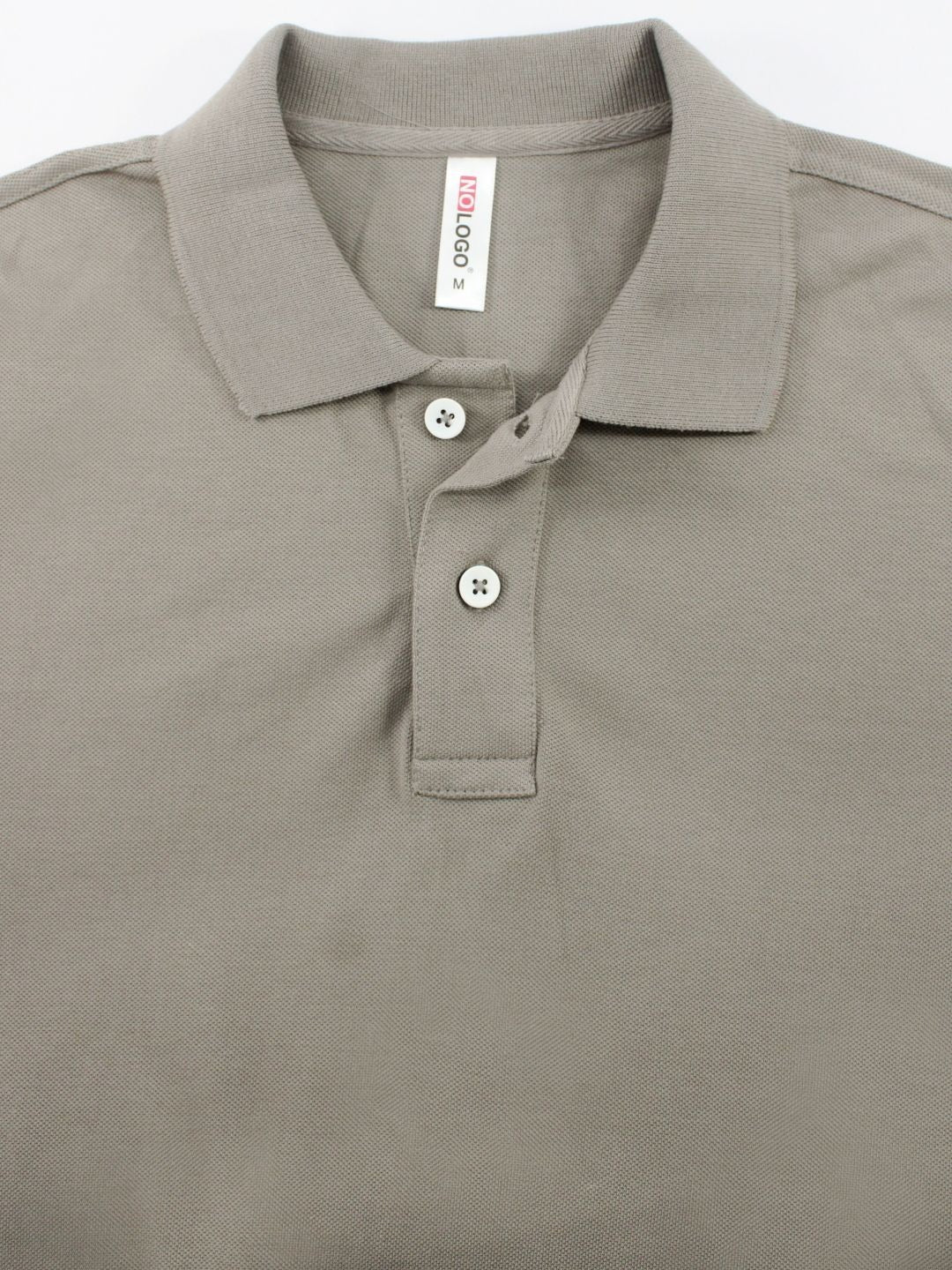 STONE GRAY POLO T-SHIRT (BASIC)