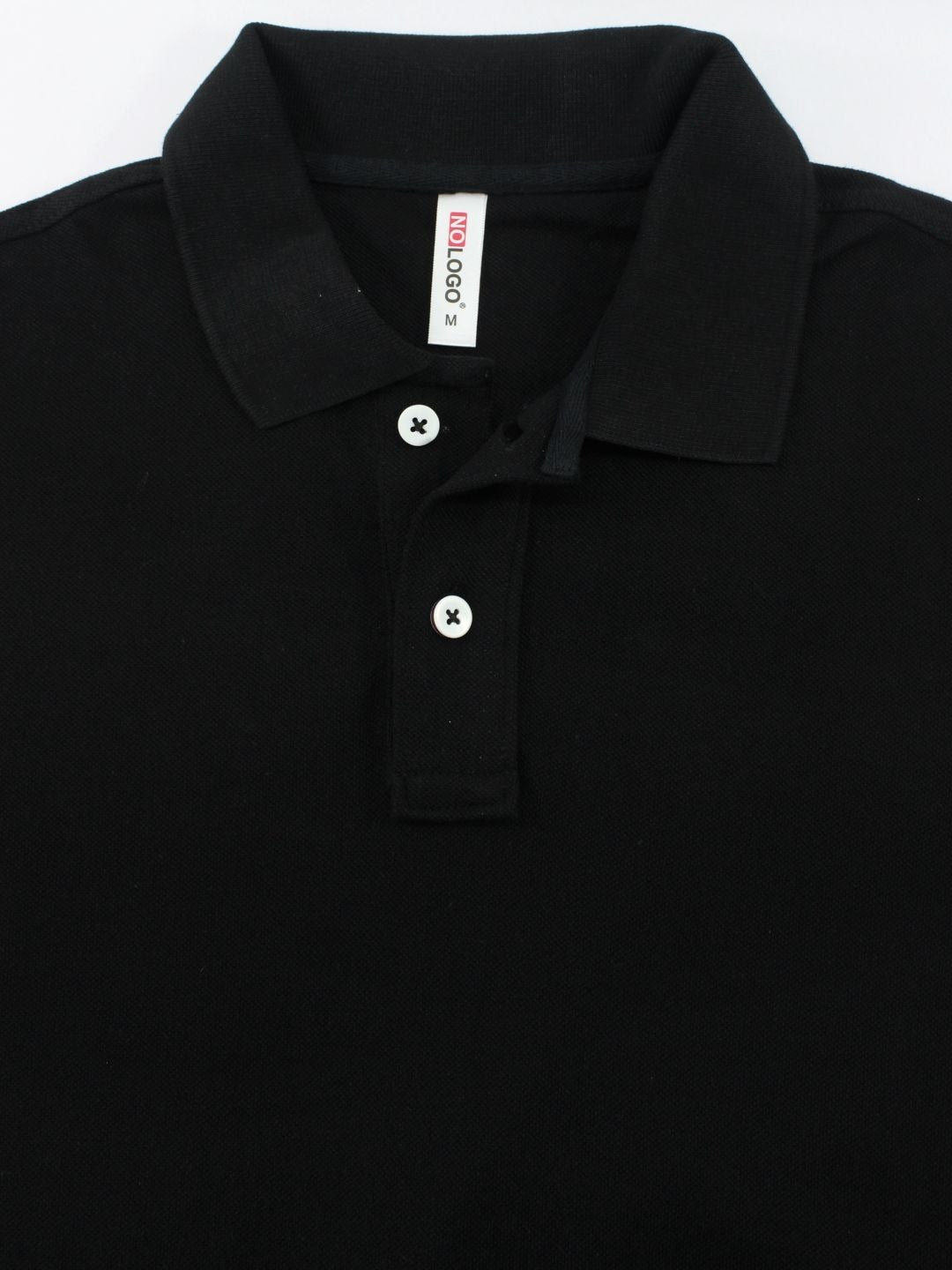 BLACK POLO T-SHIRT (BASIC)