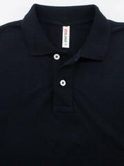 STEEL BLACK POLO T-SHIRT (BASIC)