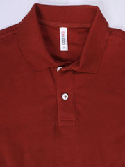 RUST POLO T-SHIRT (BASIC)