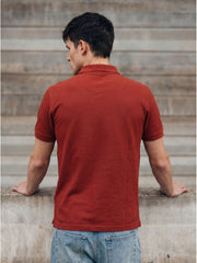 RUST POLO T-SHIRT (BASIC)